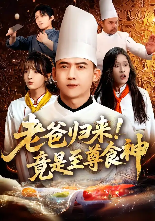 老爸归来!竟是至尊食神(60集)西米露&孙昊高清海报图片 老爸归来!竟是至尊食神(60集)西米露&孙昊海报