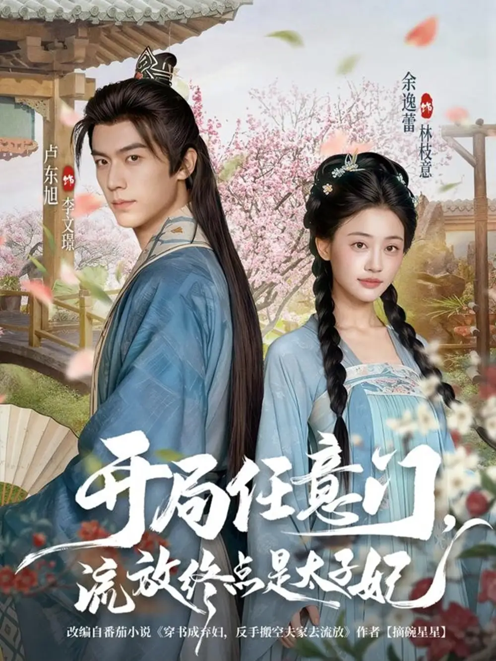 开局任意门流放终点是太子妃（80集）卢东旭&余逸蕾海报