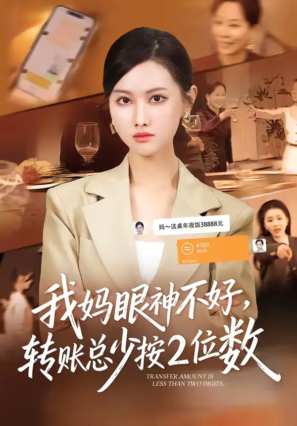 短剧《我妈眼神不好，转账总少按2位数》免费播放完整版